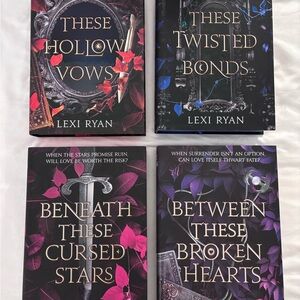 Fairyloot These Hollow Vows series (complete set)